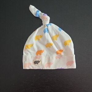 Colorful Elephant Print Kids Beanie
